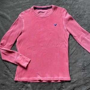 American eagle waffle knit top